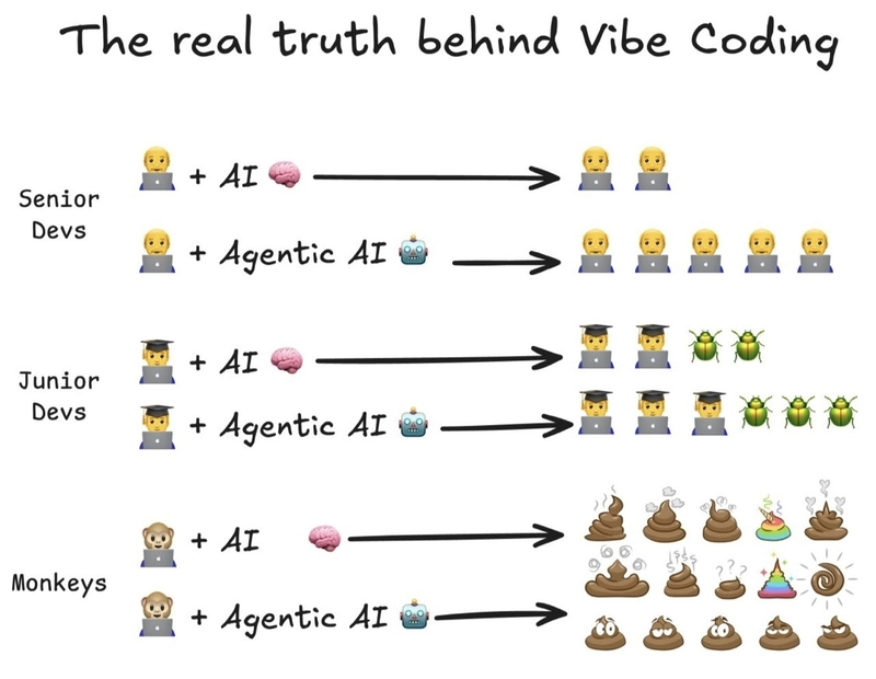 Truth behind vibe coding meme; it’s all shit unless you already know what you are doing