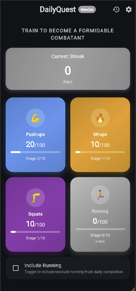 Screenshot of the Claude Code final app