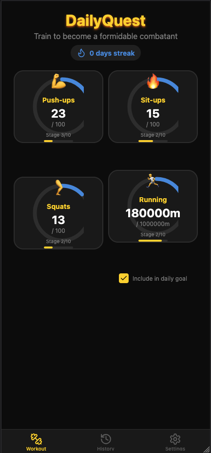Screenshot of Bolt Result
