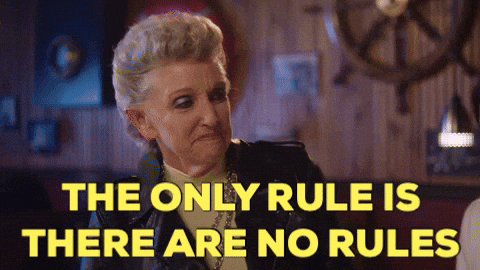 Badass Anarchy &ldquo;There are no rules&rdquo; GIF by Adult Swim
